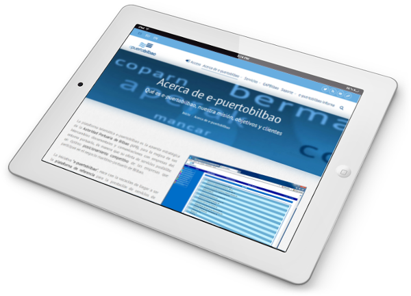 e-puertobilbao_iPad_2_screenshoot