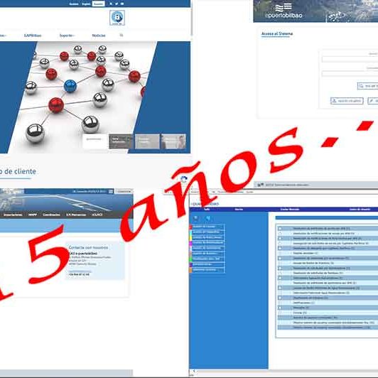 La plataforma telemática e-puertobilbao cumple 15 años