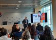 snapshot of a moment of presentation